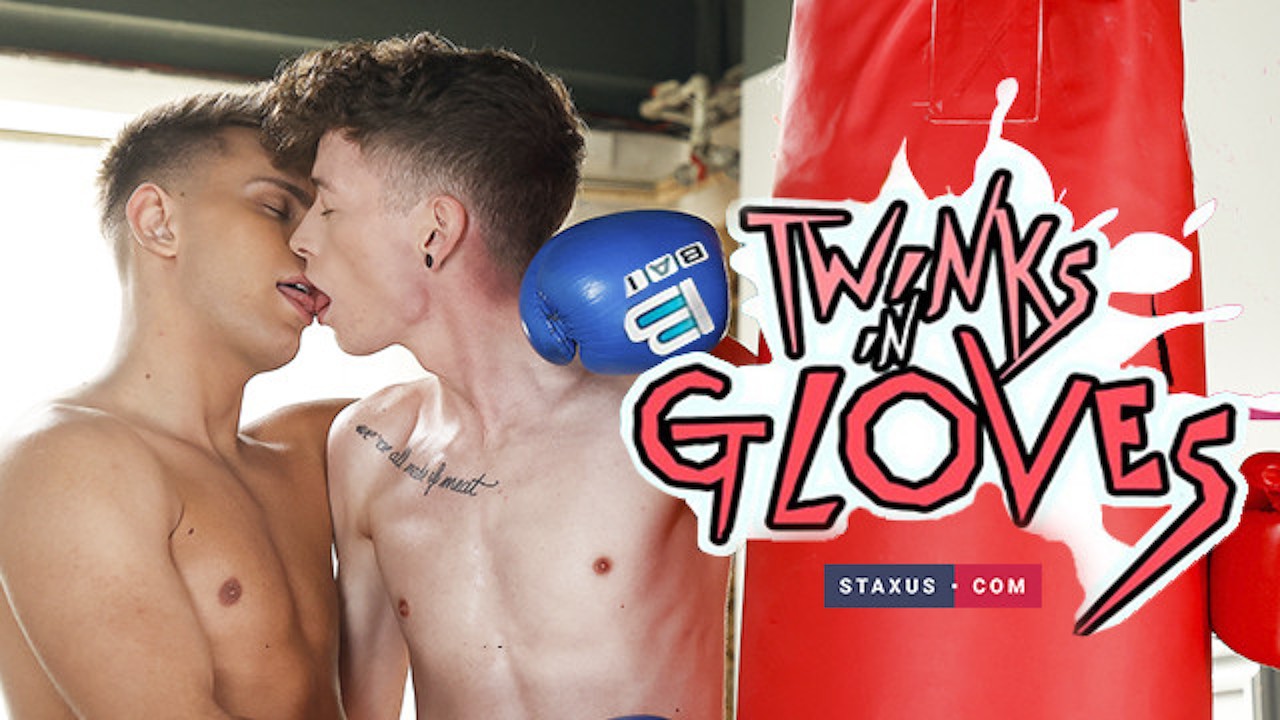 STAXUS：： Twinks In Gloves Sc.1：： 年轻帅哥们在锻炼后玩得很开心