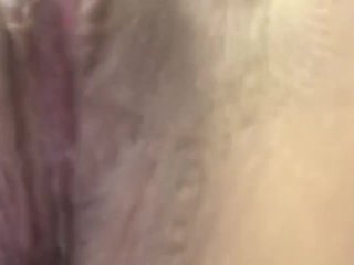 clit rubbing orgasm, blonde, solo female, hairy pussy