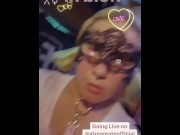 Preview 2 of Horny teen camgirl Instagram story compilation