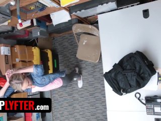Shoplyfter - Skinny Blonde Cutie Emma Hix Gives Her Pussy To Security Officer To Get Out Of Trouble screenshot number 1