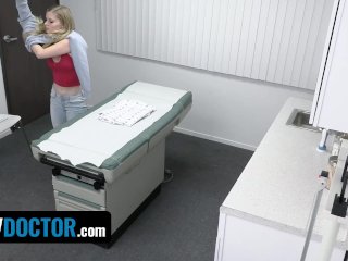 Perv Doctor - Cute Babe Harlow West Gets Used And Fucked In Perv Threesome With Doctor And Nurse screenshot number 0