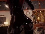 Preview 4 of 3D VR Latex ass in your face twerkin'
