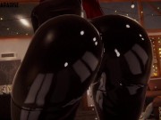 Preview 6 of 3D VR Latex ass in your face twerkin'