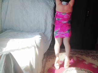 Big Butt Booty Slut Crossdresser Sissy Gay White Ass Sexy Dress