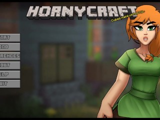 HornyCraft [hentai Game PornPlay ] Ep.1 a Sexy Gold Bikini Armor for Alex