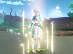 Xiangling ryona + ragdoll - English/ Japanese シャンリン リョナ / Korean 향릉 료나 /Chinese 香菱 良娜/