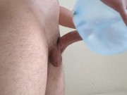 Preview 5 of Sex with big ass blue balloon