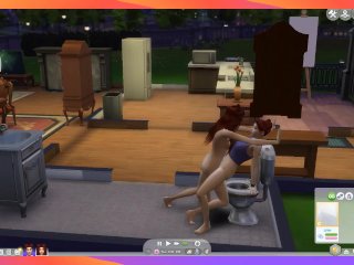 anime, step sisters, big tits, wicked whims sims 4