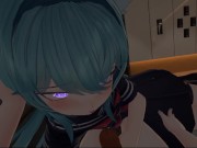 Preview 1 of Сlassmate came to me after school in uniform ERP VRChat FPV [skirt, school form, hentai]