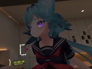 Preview 6 of Сlassmate came to me after school in uniform ERP VRChat FPV [skirt, school form, hentai]