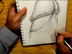 Common government member pencil drawing