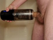 Preview 3 of Automatic Male Masturbator Makes Big Dick Cum So Hard