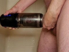 Automatic Male Masturbator Makes Big Dick Cum So Hard - Screenshot 4 of 16 - Intense Male Orgasm