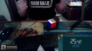 3x3 Rubik’s Cube | 25s PB