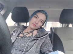 Smoking Fetish Car Smoking