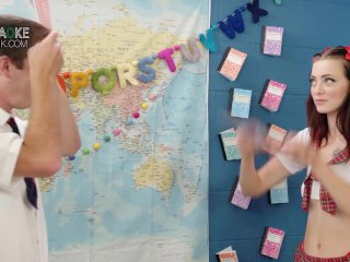 Jerkaoke - Madison Morgan Is A Naughty Teacher That Teaches Sex Ed Jerkaoke Style - LTV0031 - EP1 /