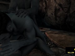 Master Igord and Apprentice Eliezer - Campsite