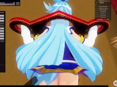 bdsm with aqua from konosuba hard anal - Screenshot 1 of 16 - Anal