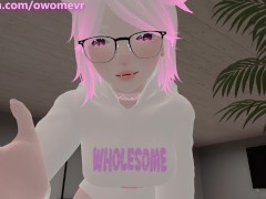 Horny Yandere ties you up and fucks you because she loves you - VRchat erp roleplay - Preview