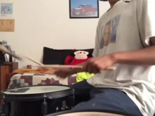 solo male, music, drums, porn