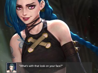 Jinx edges you_until you burst (Hentai JOI) [Femdom, Edging, Breathplay]