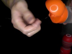 Video 【ASMR Veiny hands】Handjob with slippery oil