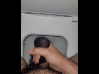 cumshot, vertical video, solo male, string