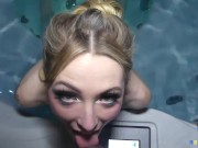 Preview 5 of Rex Ryder XXX | Cheating Girlfriend Sucking Monster Cock In Hot Tub At Resort | Featuring Ailee Anne