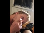 Preview 5 of Blowjob Cum on face and swallow