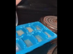 My wife ordered me to make cum cubes 