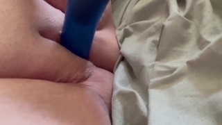Moaning & squirting masturbation with vibrator 