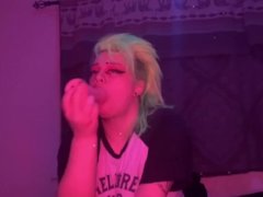 Hellfire Club Slut Sucks Cock After D&D