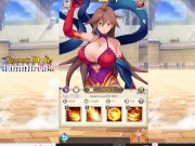 Preview 1 of Queens Blade Limit Break Nyx Master of Flame Fanservice Appreciation