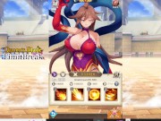 Preview 2 of Queens Blade Limit Break Nyx Master of Flame Fanservice Appreciation