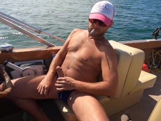 Rauchen Auf Meinem Boot