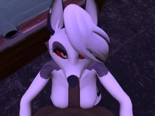 HELLUVA BOSS Black guy fucked mouth Loona