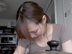 （個人撮影）キッチンで料理作る姿にむらむら♡後ろからクンニ＆挿入（日本人素人）부엌에서 쿤닐링구스♡일본 평신도 7/16