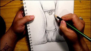 Culotte mouillée après la masturbation