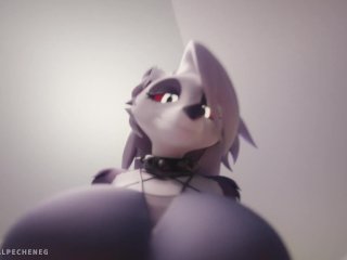 butt, furry, ass, animated