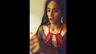 Petite Latina Rauch- und Blaswolken - 12