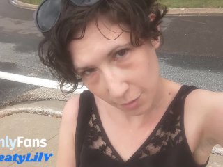 Femdom Goddess Public Upskirt with Butt Plug 🥵😍😘