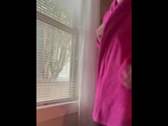 Video Flashing My Dick after a Nice shower to My Nosy Neighbor 😝