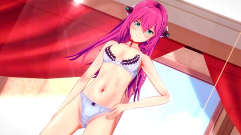 LOVE WITH JULIS-ALEXIA VON RIESSFELD AND HER EROTIC BODY 😍 GAKUSEN TOSHI ASTERISK HENTAI