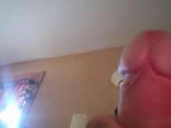 ON THE COUCH JACKING OFF TILL I CUM (PART 1)
