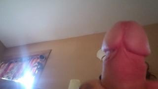 ON THE COUCH JACKING OFF TILL I CUM (PART 1)