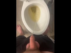 Taking a piss (idk who likes it but here you go)