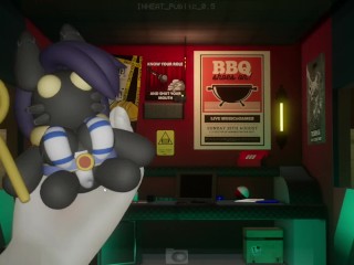 В жару [MonsterBox] FNAF порно пародия часть 107