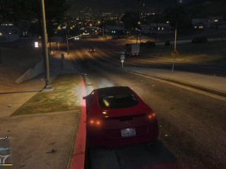 Папочка трахается с уличной проституткой-GTA часть 21