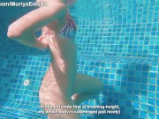 Preview 3 of Teaser - Skinny Dipping in a Public Swimming Pool - Moriya Exhibit