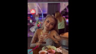 POV you’re on a date with an amazing looking asian teen